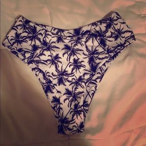 High Waisted Cheeky Bathing Suit Bottoms